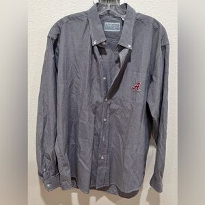 Alabama campus Specialties Men's Gray Checkered Shirt XL